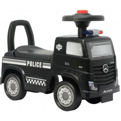 LEAN Toys Mercedes Actros Police 3316A černý