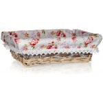 Banquet košík ROSES obdélník. 26x18x8cm proutěný – Hledejceny.cz