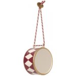 Vánoční plechová ozdoba Drum Large Red Maileg – Hledejceny.cz