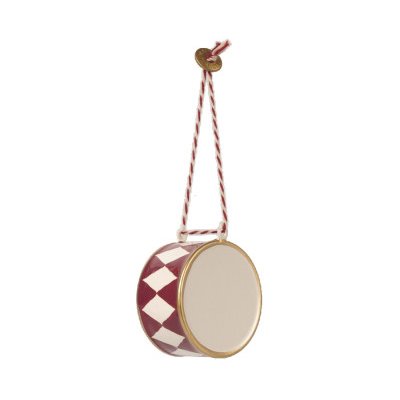 Vánoční plechová ozdoba Drum Large Red Maileg – Hledejceny.cz