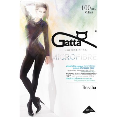 Gatta Rosalia microfibre 100 DEN černá