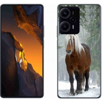 Pouzdro mmCase Gelové Xiaomi Poco F5 - kůň v lese – Zboží Živě