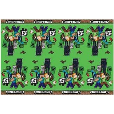 Procos Plastový ubrus Minecraft 120 x 180 cm – Zboží Dáma