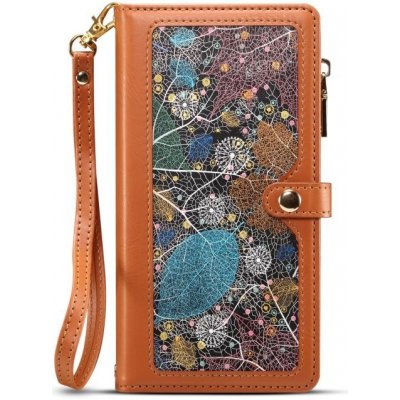 Pouzdro Eseble Star Wallet case Samsung Galaxy A54 5G hnědé