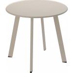 PROGARDEN KO-X99001170 Zahradní stolek kulatý 50 cm matná krémová – Zboží Dáma