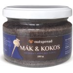 Nutspread kokosovo makové Máslo 250 g – Zboží Dáma