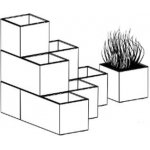 Prosperplast Květináč MADERA CASE eco wood 57,7 cm bílý eco – Hledejceny.cz