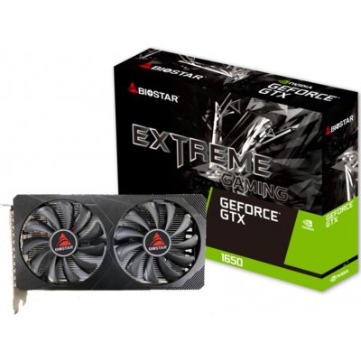 Biostar GeForce GTX 1650 4GB GDDR6 VN1656XF41 – Zboží Mobilmania