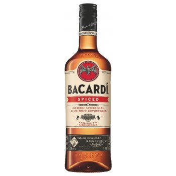 Bacardi Spiced 35% 1 l (holá láhev)