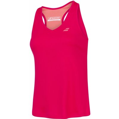 Babolat dívčí tílko Play Tank Top bílá – Zboží Dáma