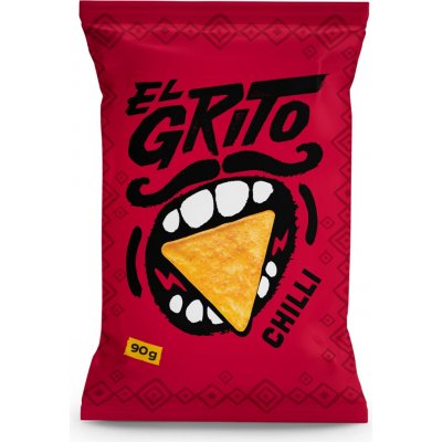 EL GRITO Kukuřičné chilli tortilla chipsy 90 g – Sleviste.cz