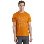 Icebreaker Mens Merino 150 Tech Lite II SS Tee Natural Shades Logo Earth – Zboží Mobilmania