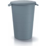 Rauman Zahradní plastová nádoba s úchyty 120 l šedá – Zboží Dáma