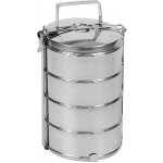 jídlonosič 16cm 4díl.nerez, uzávěr spona – Sleviste.cz