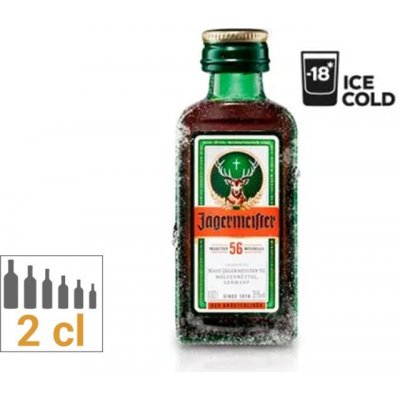 Jägermeister 35% 0,02 l (holá láhev) – Zboží Dáma