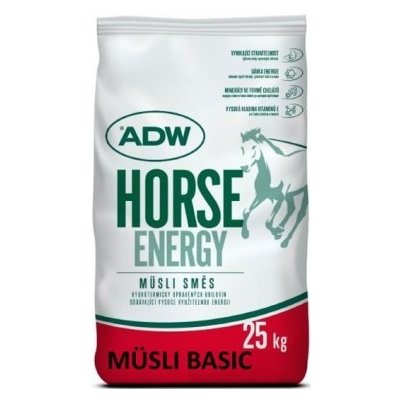 ADW MÜSLI BASIC pro koně ve střední zátěži 25 kg – Zbozi.Blesk.cz