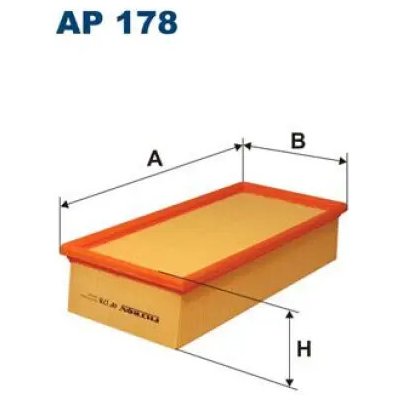 FILTRON Vzduchový filtr AP 178 – Hledejceny.cz