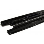 Maxton Design difuzory pod boční prahy pro Škoda Octavia RS Facelift Mk3, černý lesklý plast ABS | Zboží Auto