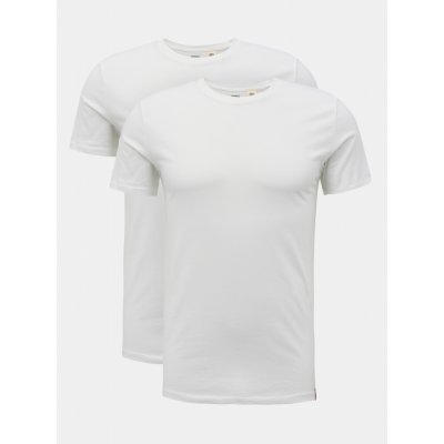 Levi's Sada dvou pánských basic triček bílá