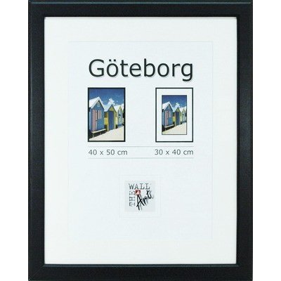 Fotorámeček Göteborg, dřevěný, černý 40x50 cm – Zbozi.Blesk.cz