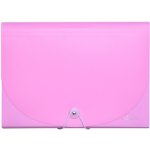 CONCORDE Desky na dokumenty s gumou A4 - pastel růžová – Sleviste.cz