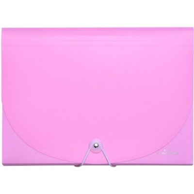 CONCORDE Desky na dokumenty s gumou A4 - pastel růžová – Sleviste.cz