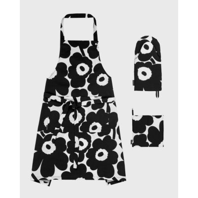 Marimekko Unikko Kuchyňská dárková sada Pieni černá set 3 ks – Hledejceny.cz