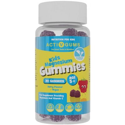 Activ Gums Kids Magnesium Gummies 30 gummies – Hledejceny.cz
