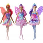 Mattel Barbie Kouzelná víla fialová křídla – Zboží Mobilmania