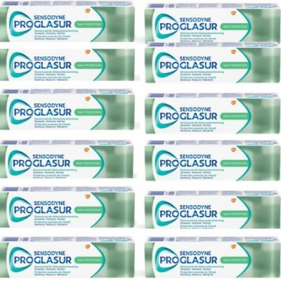 Sensodyne Pro Glasur Daily Protection 12 x 75 ml – Hledejceny.cz