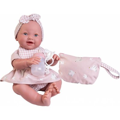 Antonio Juan 50393 MIA mrkací a čůrající realistická miminko s celovinylovým tělem 42 cm