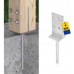 DMX PSW 70 70x130x8 patka sloupku 70 zapuštěná – Zboží Mobilmania