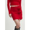 Dámská sukně Answear Lab mini áčková 4433.td červená