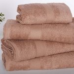 XPOSE Froté ručník VERONA hnědý 50 x 90 cm – Sleviste.cz