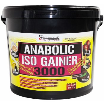 Metabolic Optimal Anabolic Iso Gainer 3000 9072 g od 1 199 Kč - Heureka.cz