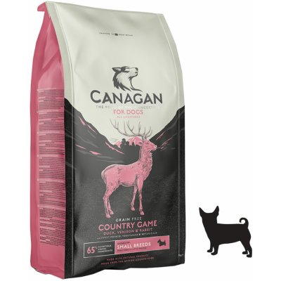 Canagan Dog Small Breed Country Game 6 kg – Zbozi.Blesk.cz