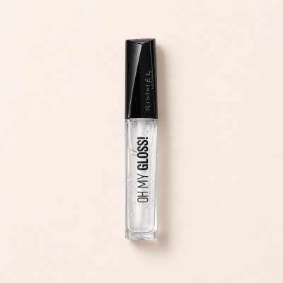 Rimmel London Oh My Gloss! Lip Gloss lesk na rty 800 Crystal Clear 6,5 ml – Sleviste.cz