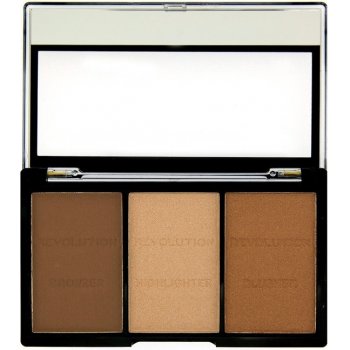 Revolution Ultra Sculpt & Contour Kit Light/Medium C04 paletka na tvář 11 g