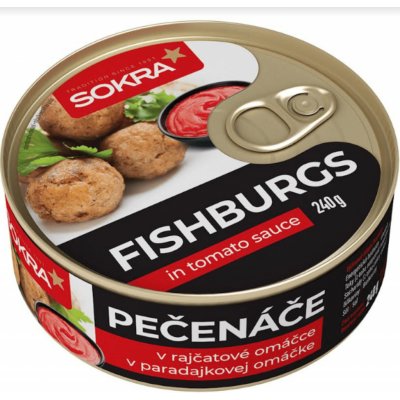 Sokra Pečenáče v rajčatové omáčce 240 g – Zboží Dáma
