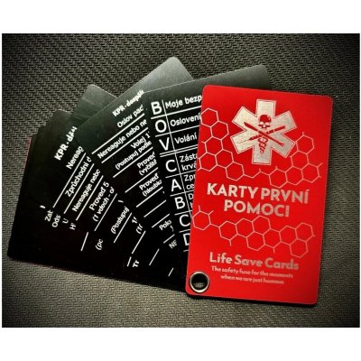 Lifesave Cards Karta první pomoci - Life Save Cards – Hledejceny.cz