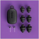 Alpine PartyPlug Pro Natural Chrániče 21 dB 1 pár Černá – Sleviste.cz