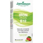 Jamieson Železo plus B12 cucací tablety 45 tablet – Hledejceny.cz