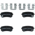 Sada brzdových destiček, vždy 4 kusy v sadě KAMOKA JQ101146 – Sleviste.cz