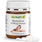 Herbafit Biotin Forte 10.000 µg 180 tablet – Hledejceny.cz