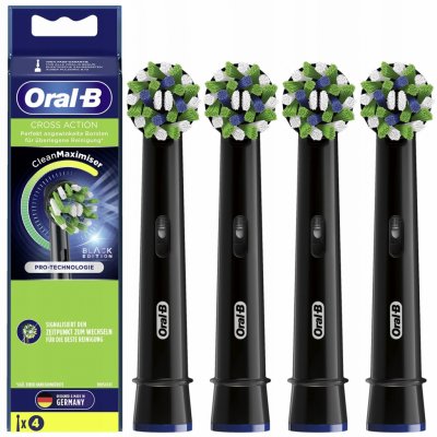 Oral-B Cross Action Black 4 ks – Zbozi.Blesk.cz