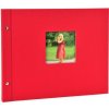 Fotoalbum Šroubkové album klasik 30x25cm 26887 Goldbuch BELLA VISTA red