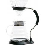 Hario Dripper V60-02 Glass Black – Zboží Dáma