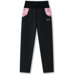 Wolf Dívčí softshellové kalhoty B2585 černá lesní zvířátka Černá – Zboží Mobilmania