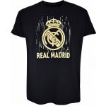 Real Madrid FC tričko Real Madrid FC černé – Zboží Dáma