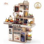 iMex Toys Moderní dětská kuchyňka 93cm Evolution béžová multifunkční – Zboží Mobilmania